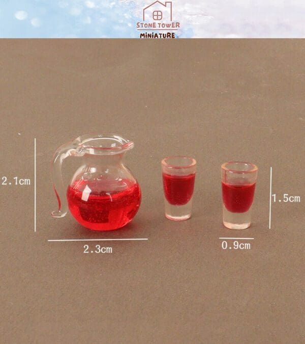 Miniature Fruit Juice Set