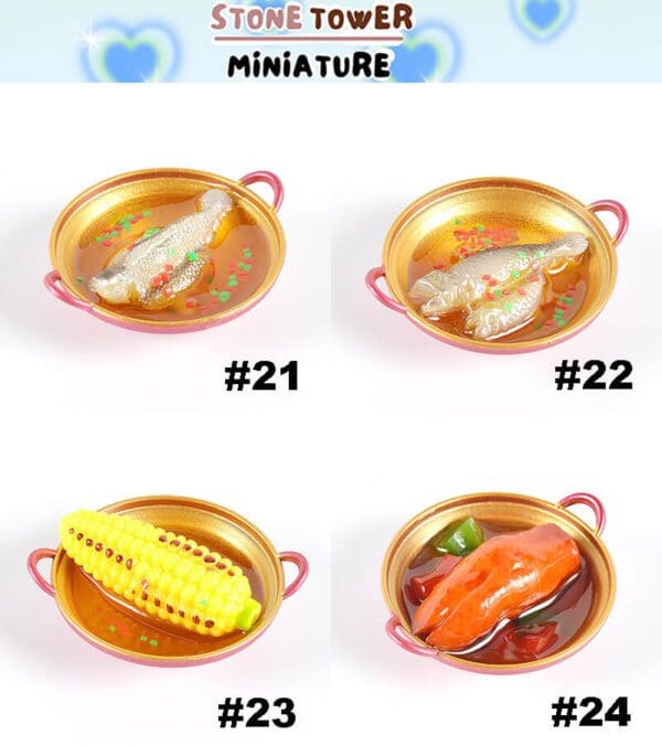 Miniature Dry Pot Food