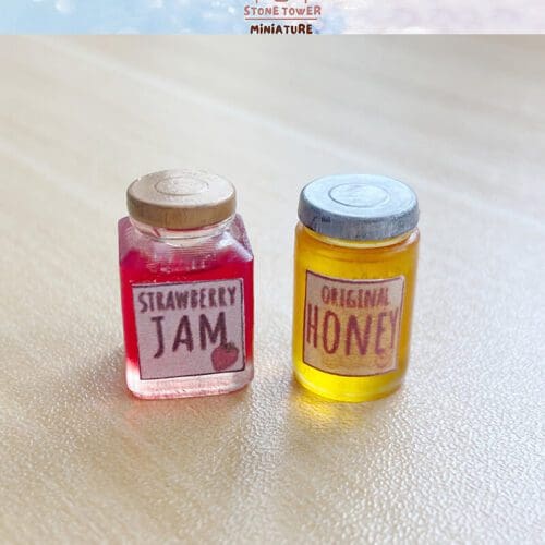 Miniature Fruit Jam Food