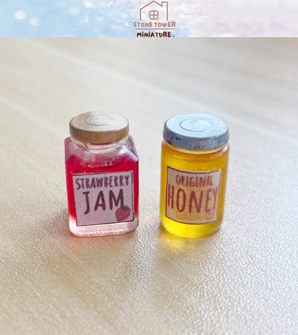 Miniature Fruit Jam Food