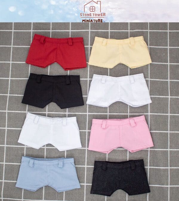 20CM Cotton Doll Suit Pants