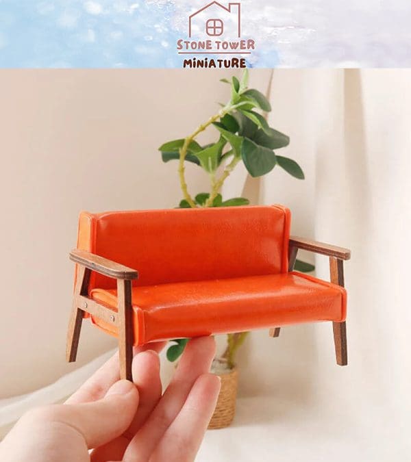 Miniature Leather Chairs