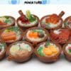 Miniature Clay Pot Food