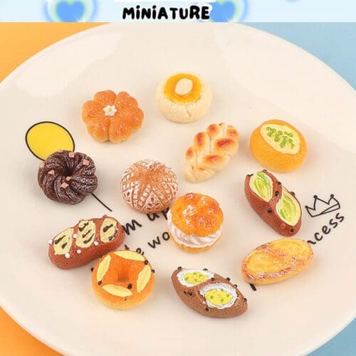 Miniature Sweet Bread Food