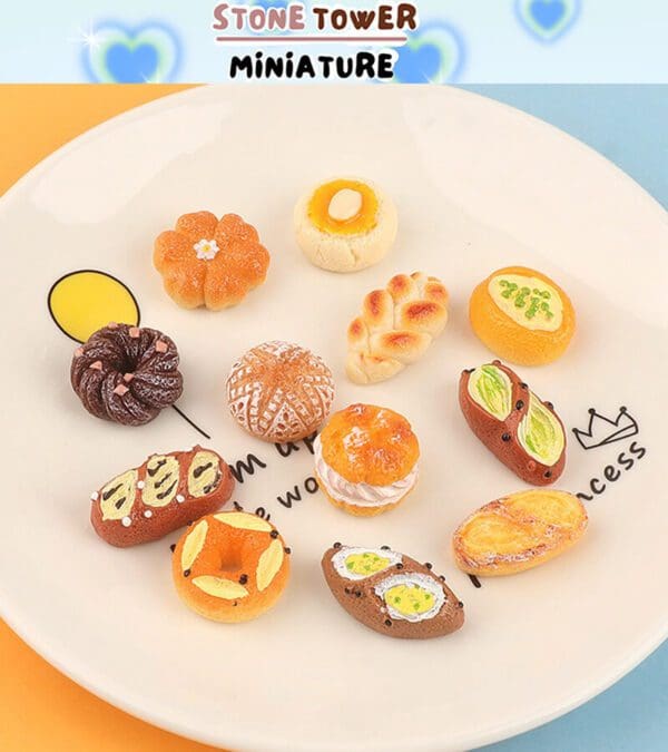 Miniature Sweet Bread Food