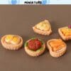 Miniature Breakfast Food