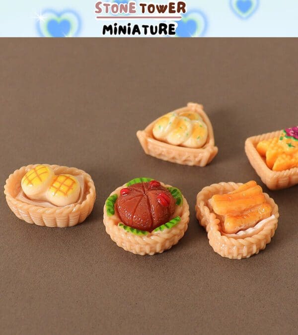 Miniature Breakfast Food