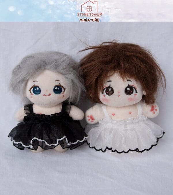 10CM Cotton Doll Lace Dress