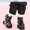 Ob11 Doll Chain Leather Shoes