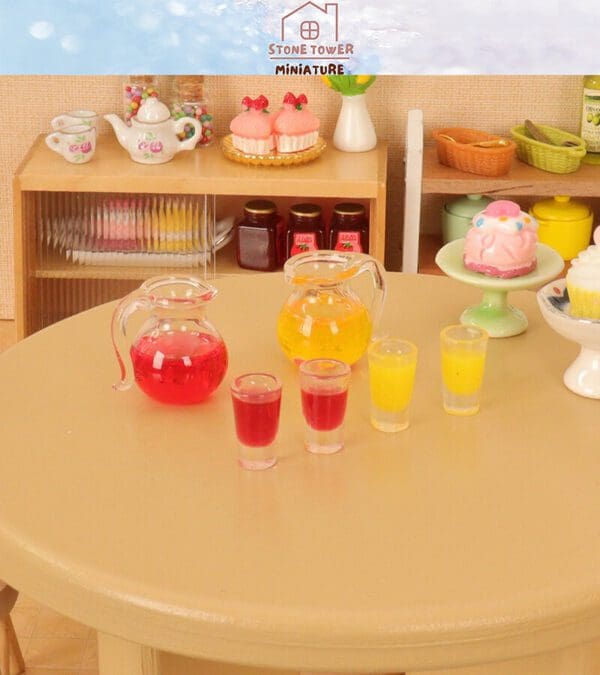 Miniature Fruit Juice Set