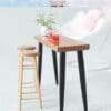 Miniature Wooden Bar Table