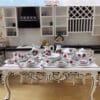 Miniature Porcelain Tableware Set