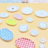 Miniature Cartoon Food Plates