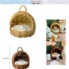 Miniature Rattan Cat Nest