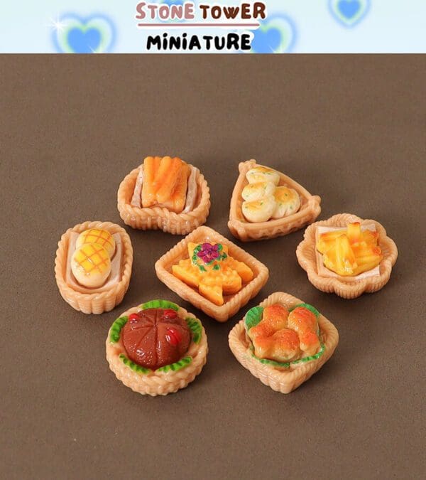 Miniature Breakfast Food