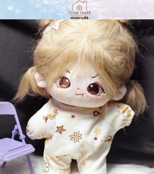 20CM Cotton Doll Jumpsuit