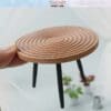 Miniature Round Wooden Table