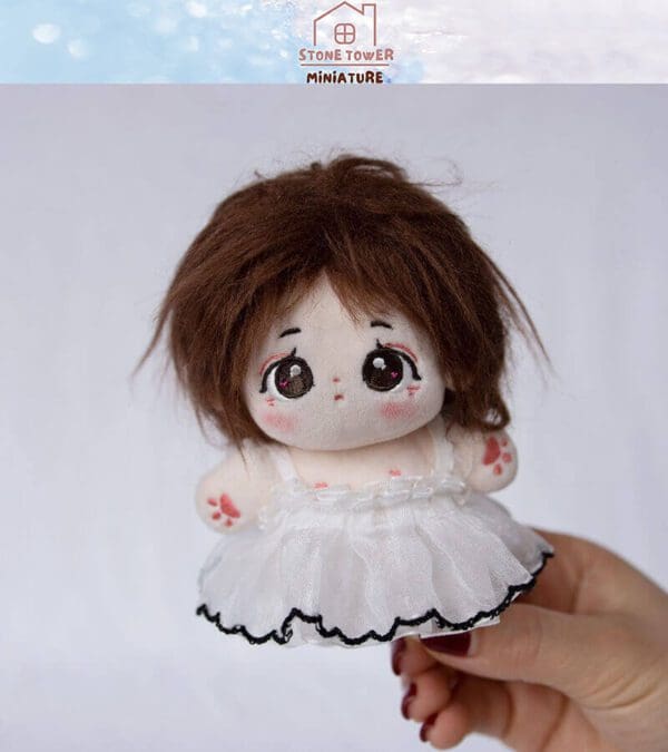 10CM Cotton Doll Lace Dress