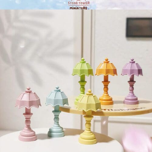 Miniature Multicolor Desk Lamp