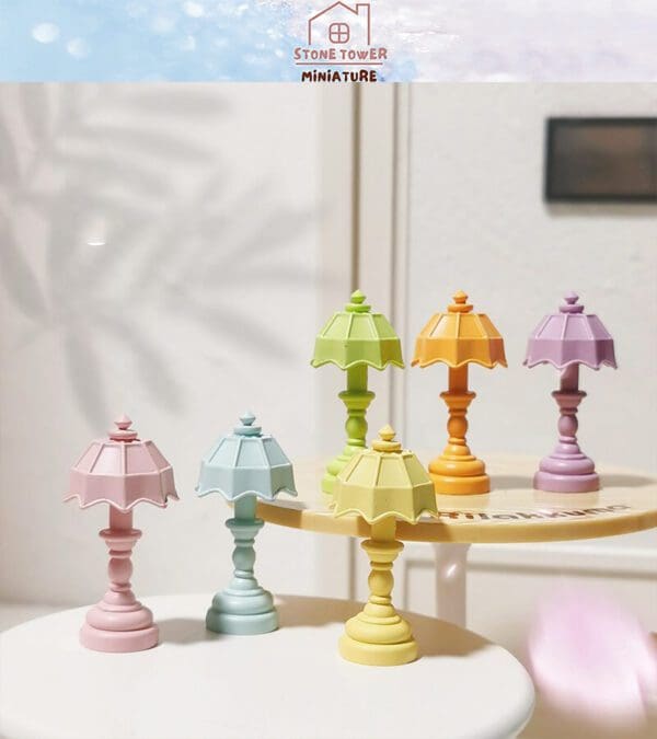 Miniature Multicolor Desk Lamp