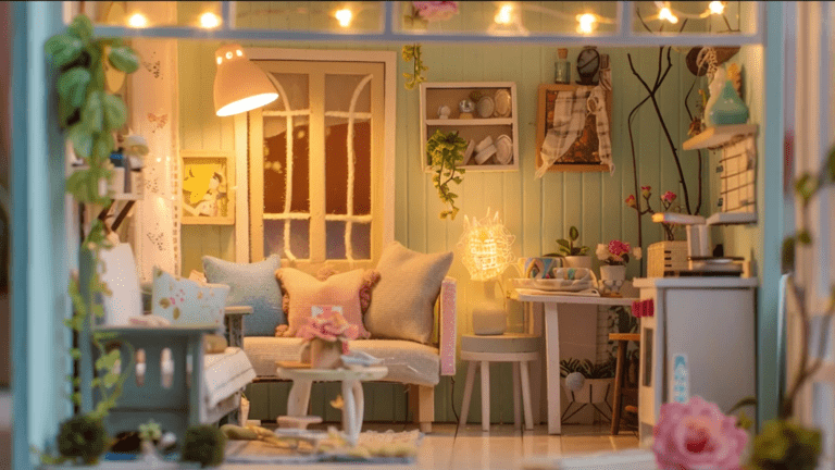 Dollhouse Makeover Ideas: DIY Dollhouse Makeover Project