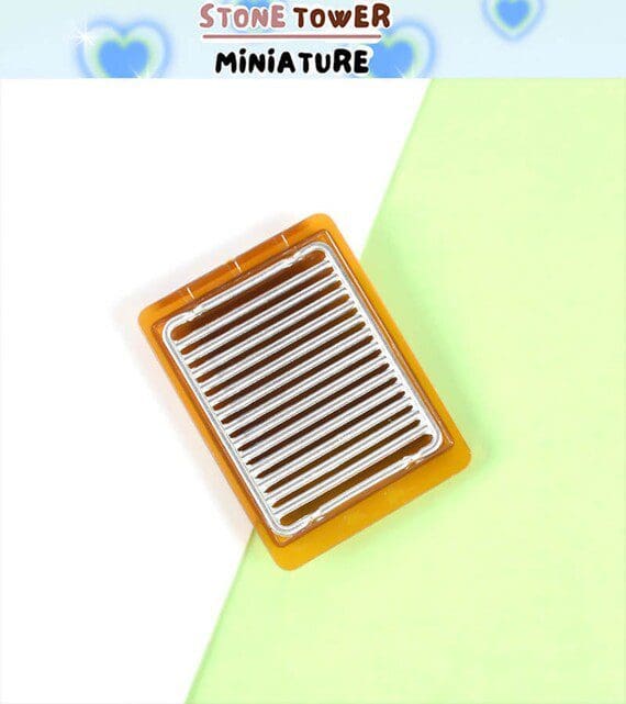 2PCS Miniature Barbecue Plate