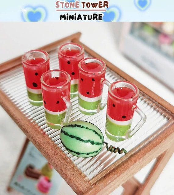 Miniature Watermelon Juice