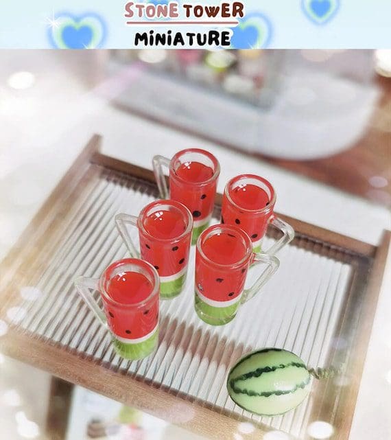 Miniature Watermelon Juice