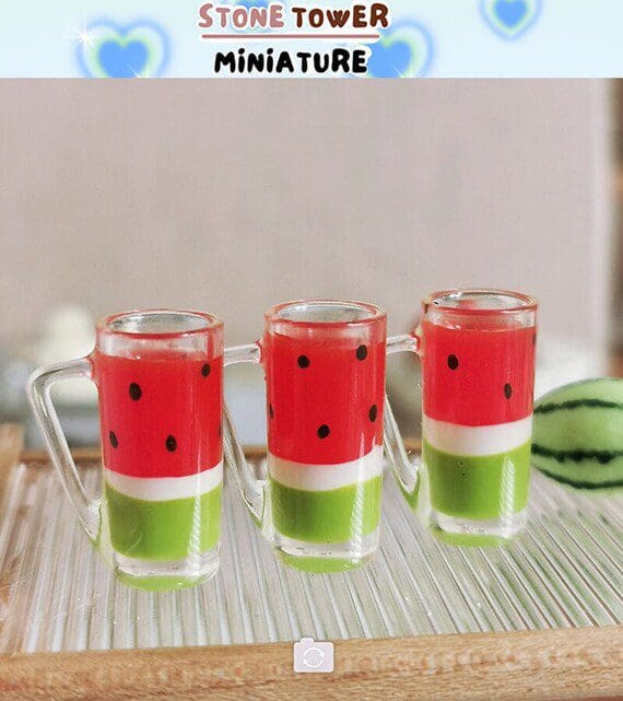 Miniature Watermelon Juice