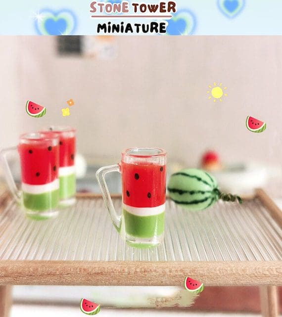 Miniature Watermelon Juice