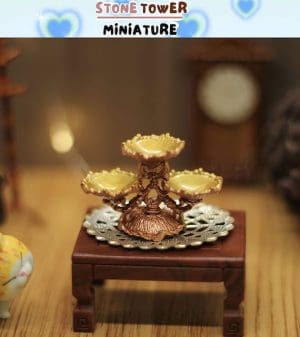 Miniature Metal Cake Stand