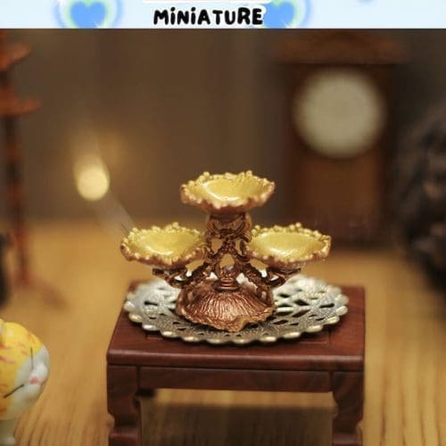 Miniature Metal Cake Stand